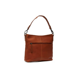 Leather Shoulder Bag Cognac Kos