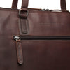 Leather Shoulder Bag Brown Lugano