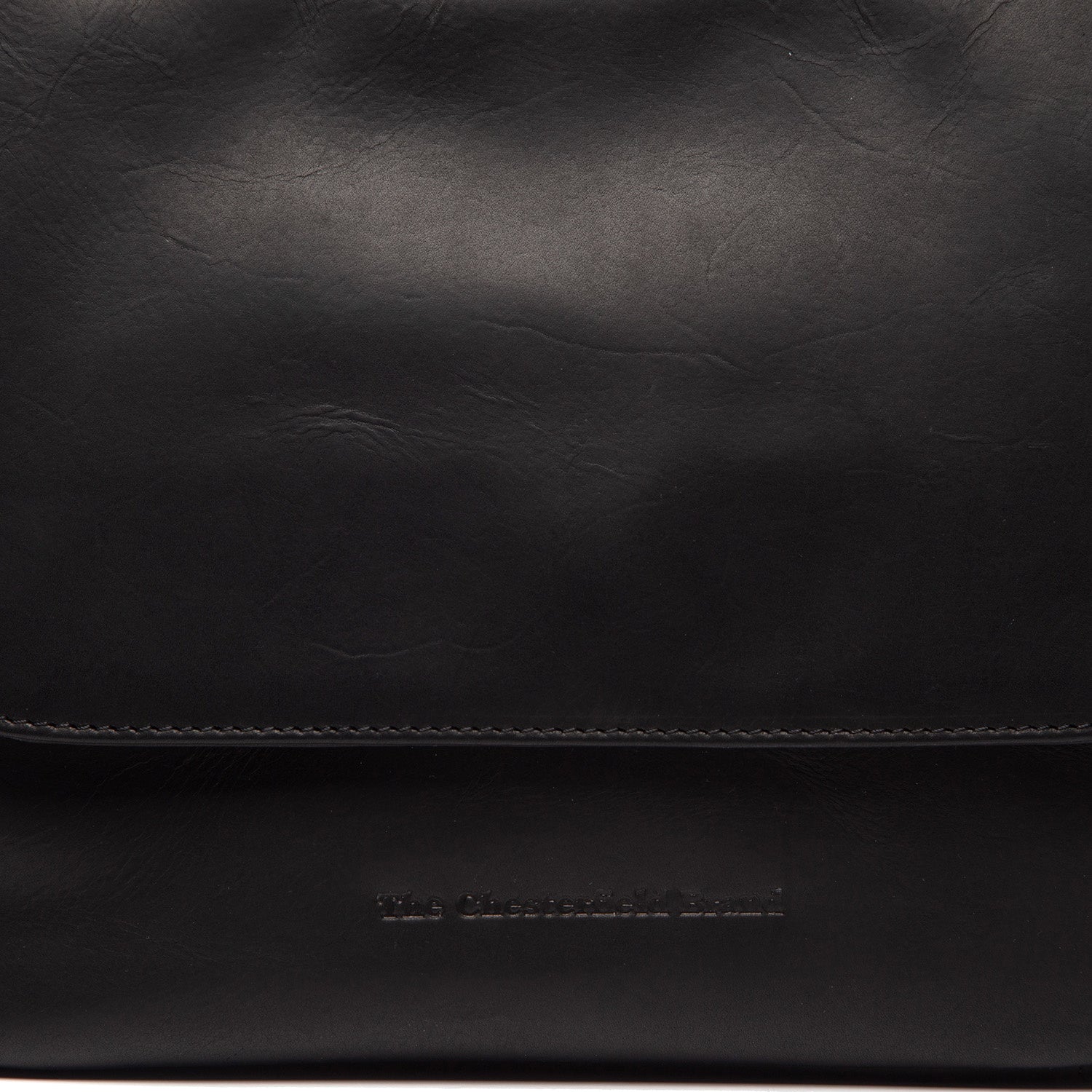 Leather Shoulder Bag Black Montana