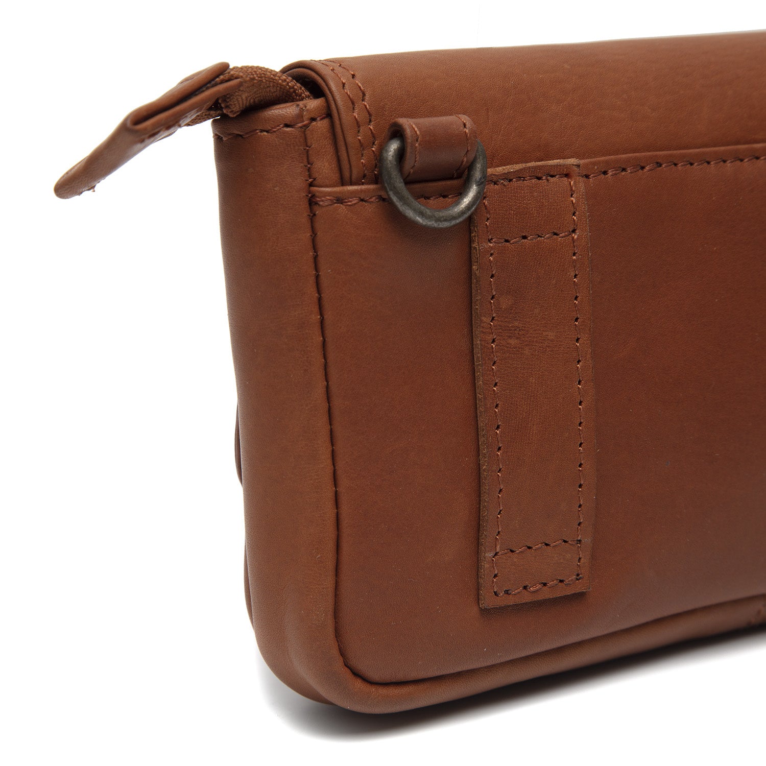 Leather Phone Pouch Cognac Nelson