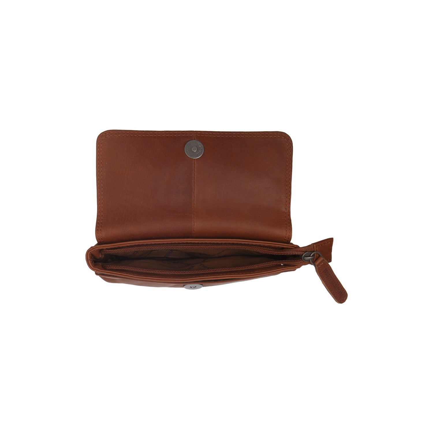 Leather Phone Pouch Cognac Nelson