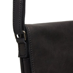 Leather Shoulder bag Black Duncan