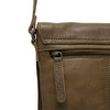 Leather Shoulder bag Olive Green Duncan