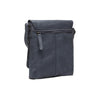 Leather Shoulder bag Navy Duncan