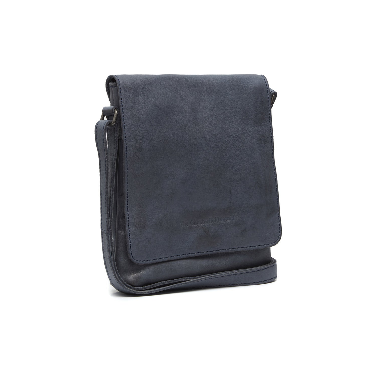 Leather Shoulder bag Navy Duncan