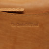 Leather Schoulder bag Ocher Yellow Caroline