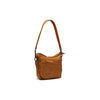 Leather Schoulder bag Ocher Yellow Caroline