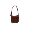 Leather Schoulder bag Cognac Caroline