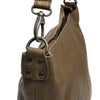 Leather Schoulder bag Olive Green Lucy