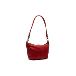 Leather Schoulder bag Red Lucy