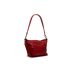 Leather Schoulder bag Red Lucy