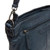 Leather Schoulder bag Navy Lucy