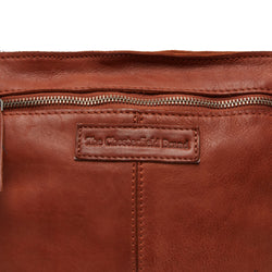 Leather Schoulder bag Cognac Lucy