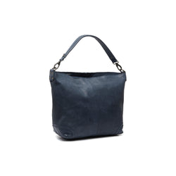 Leather Schoulder bag Navy Bolivia