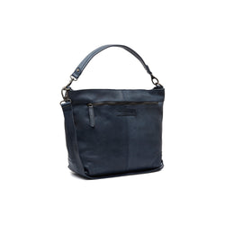 Leather Schoulder bag Navy Bolivia