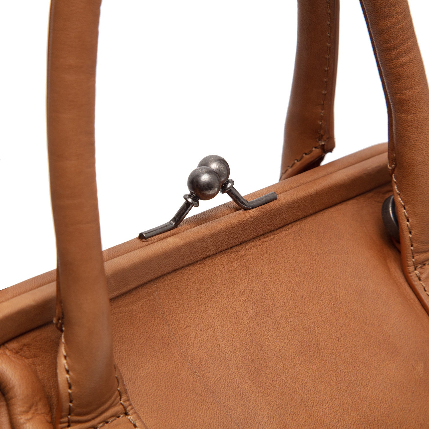 Leather Shoulder Bag Cognac Chili