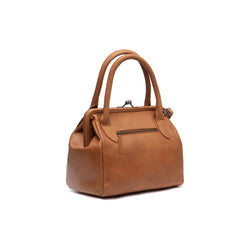 Leather Shoulder Bag Cognac Chili