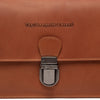 Leather Schoulder bag Cognac Lucca