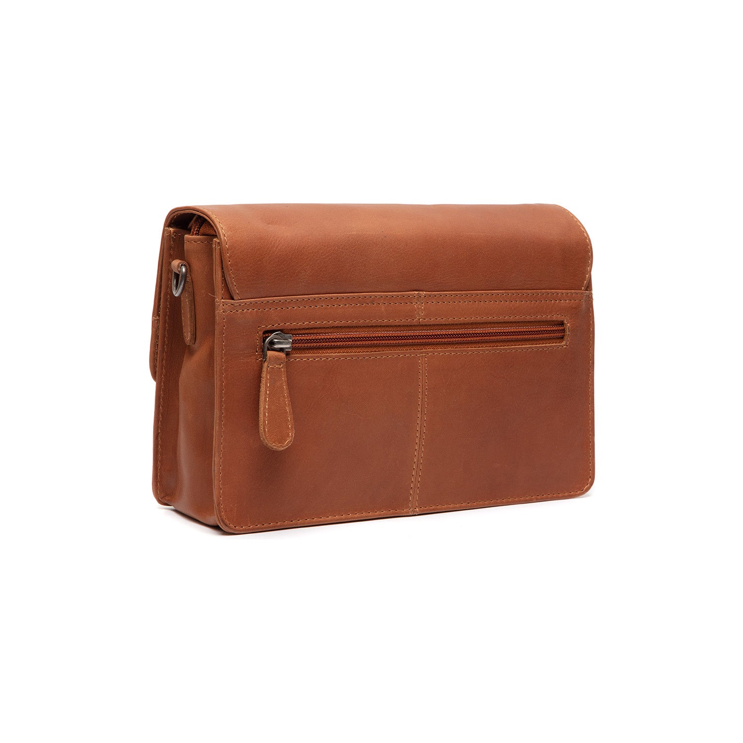 Leather Schoulder bag Cognac Lucca