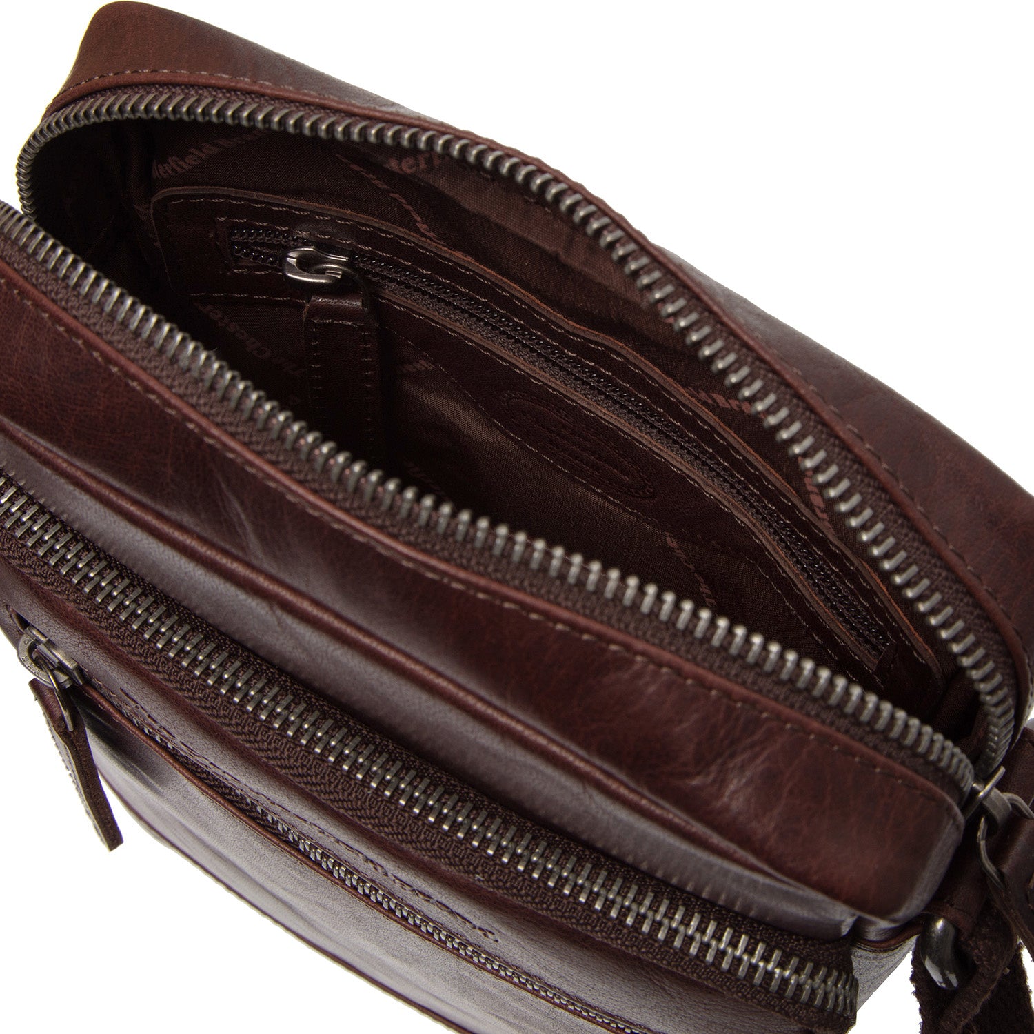 Leather Schoulder bag Brown Arenas