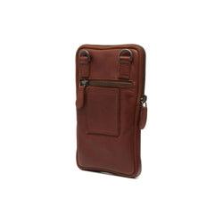 Leather Phone Pouch Cognac Salta