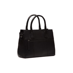 Leather Schoulder bag Black Garda