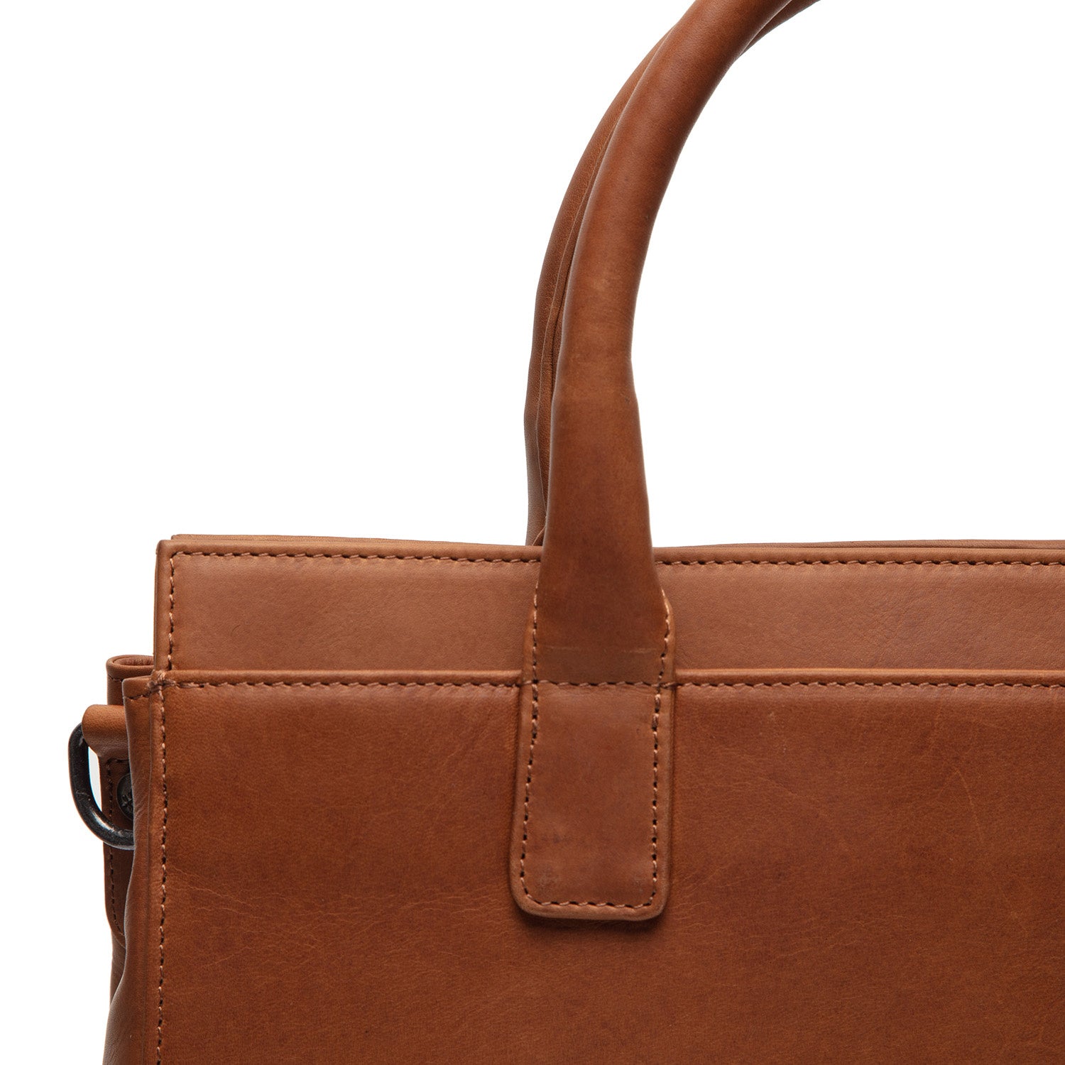 Leather Schoulder bag Cognac Garda