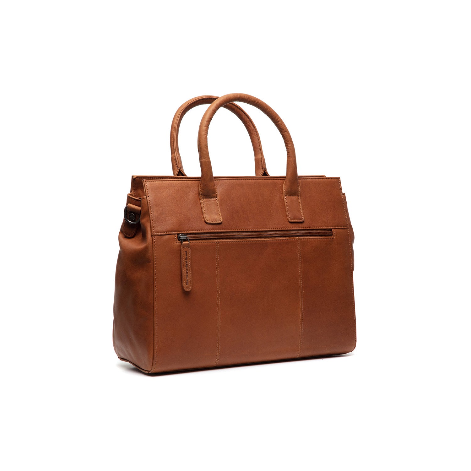 Leather Schoulder bag Cognac Rivera