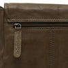 Leather Schoulder bag Olive Green Irma