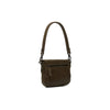 Leather Schoulder bag Olive Green Irma