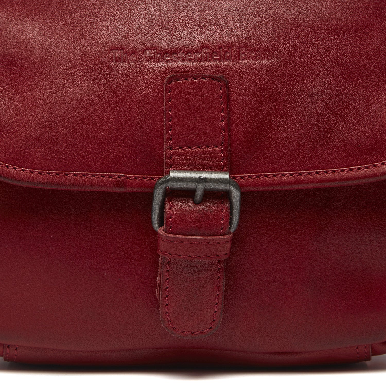 Leather Schoulder bag Red Irma