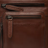 Leather Shoulder bag Cognac Ancona