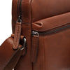 Leather Schoulder bag Cognac Novara