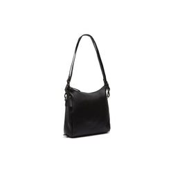 Leather Schoulder bag Black Toscano