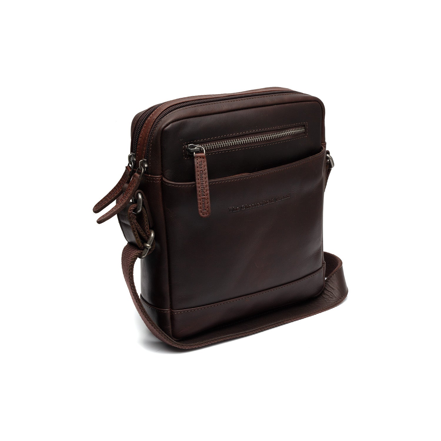 Leather Shoulder Bag Brown Arnhem