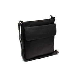 Leather Shoulder Bag Black Essen