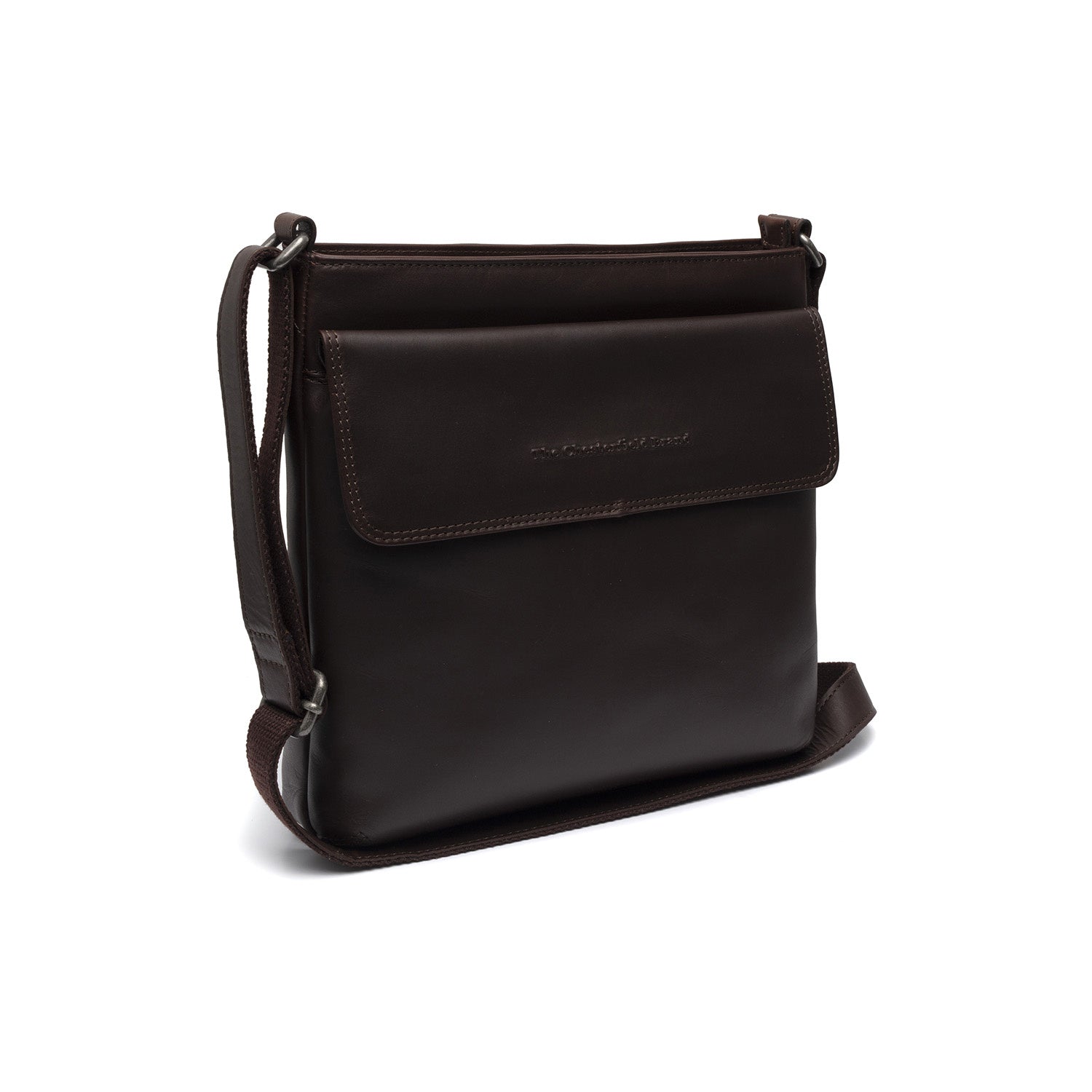 Leather Shoulder Bag Brown Essen