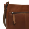 Leather Shoulder Bag Cognac Essen