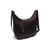 Leather Shoulder Bag Brown Arlette