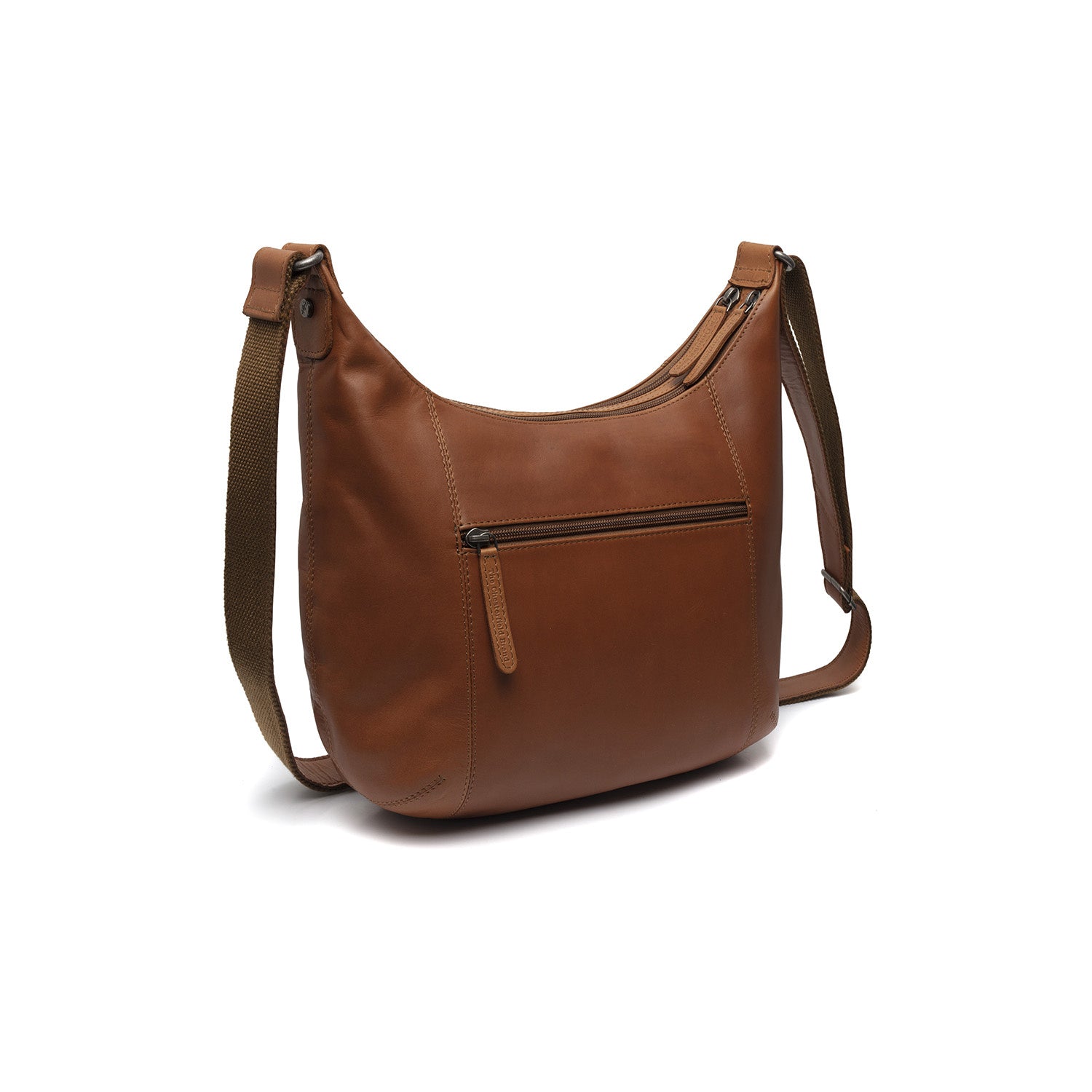 Leather Shoulder Bag Cognac Arlette