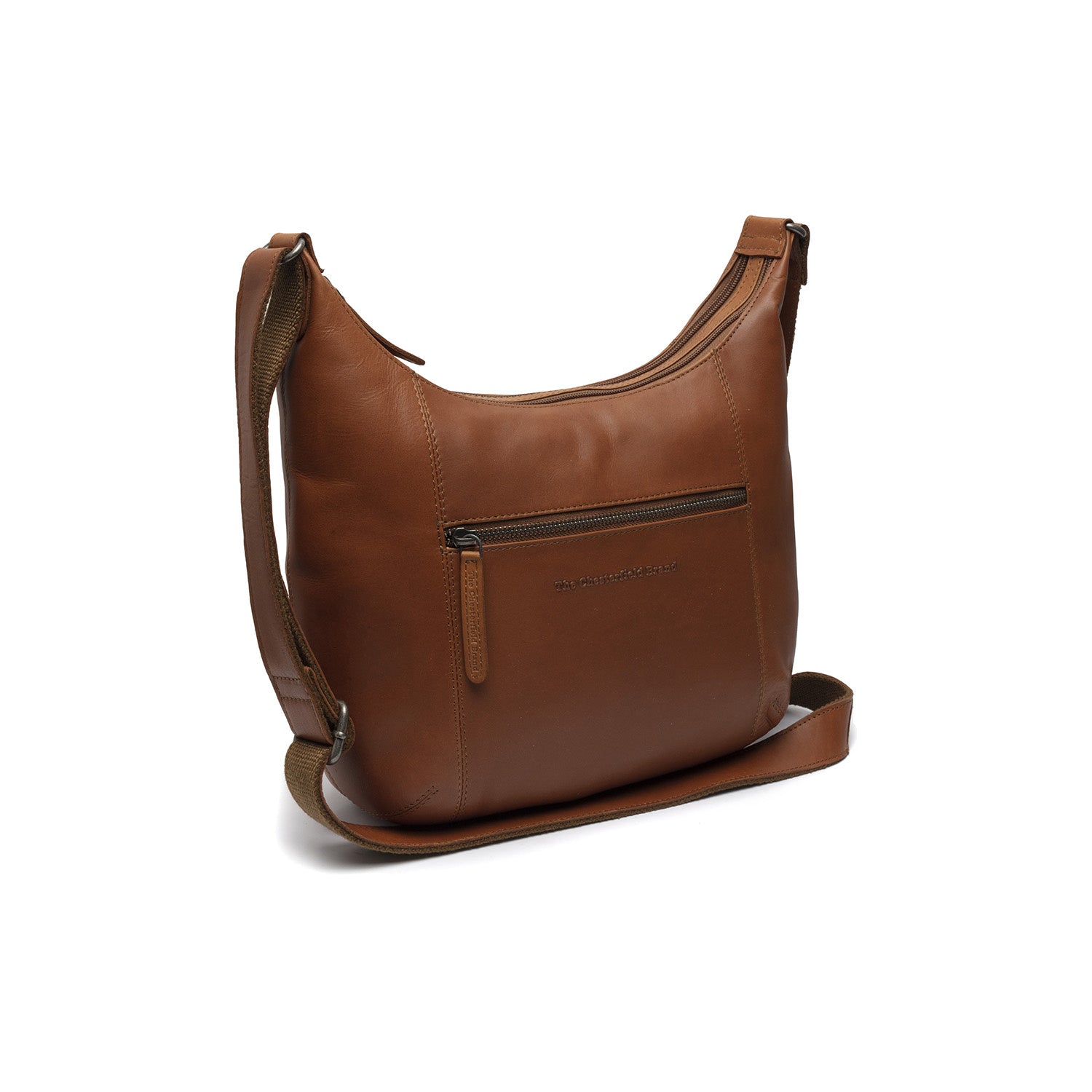 Leather Shoulder Bag Cognac Arlette