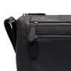 Leather Shoulder Bag Black Alberta