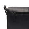 Leather Shoulder Bag Black Alberta