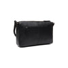 Leather Shoulder Bag Black Alberta