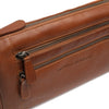 Leather Shoulder Bag Cognac Alberta