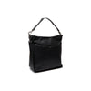 Leather Shoulder Bag Black Regina