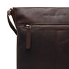 Leather Shoulder Bag Brown Kreta