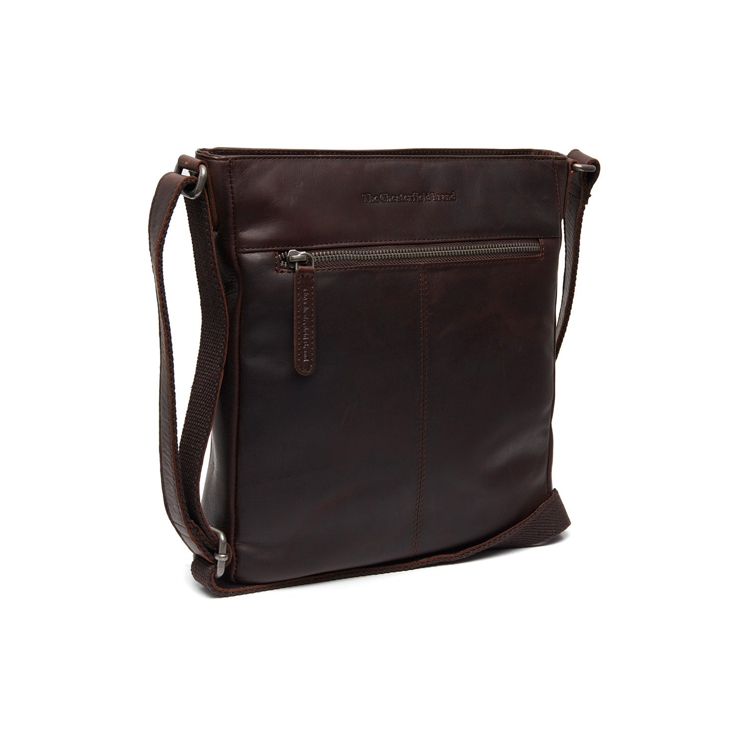 Leather Shoulder Bag Brown Kreta