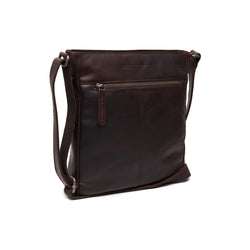 Leather Shoulder Bag Brown Kreta