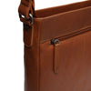 Leather Shoulder Bag Cognac Kreta